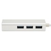 USB3.0 to Ethernet Adapter with RJ45 Ethernet Port 5Gbps 3