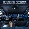 Windshield Sun Shade for Dodge Ram 1500 2019-2026, Custom Fit