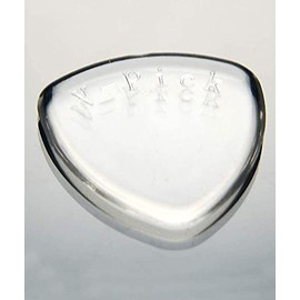 V-Picks™ Large Round Guitar and Mandolin Picks for Guitar and Mandolin 2.75 mm Crystal Clear