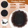 Fullart Afro Puff Drawstring Ponytail Extension #2 Darkest Brown 100%