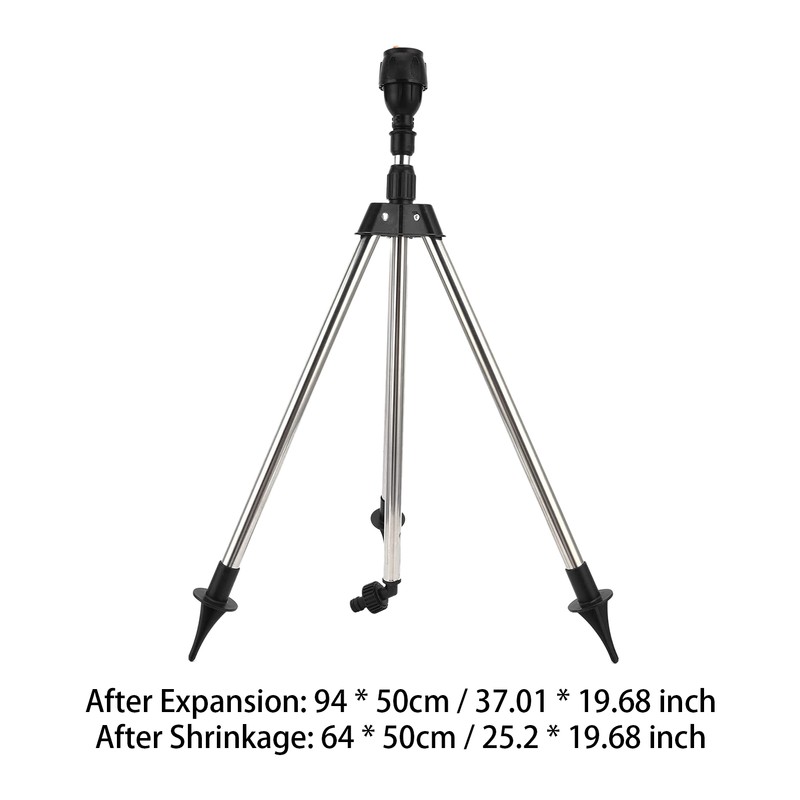 Tripod Sprinklers for Yard Rotating Tripod Sprinkler 360 Degree Large