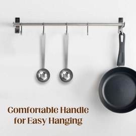 2 x Coffee Serving Spoons, 30 ml, Coffee Measuring Spoon, Stainless Steel Dosing Spoon