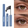 Black Mascara for Sparse lashes, Waterproof Mascara with Tiny Brush,