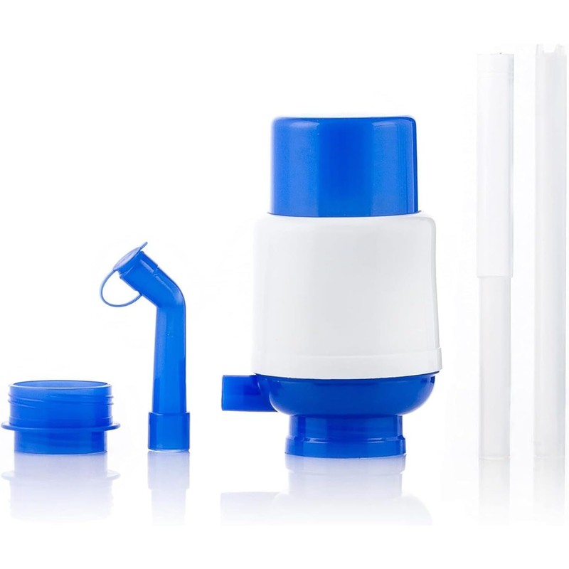 Dispenser di acqua fredda per caraffe con tappo antigocciola/pompa manuale