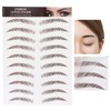 Eyebrow Transfer Stickers for Women, Temporary Eyebrow Tattoo Stickers, 6D