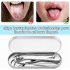 Set de 4 Cepillo de Lengua de Acero Inoxidable con