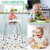 Drydiet 100 Pack 28"x47" Splat Mat for Under High Chair,