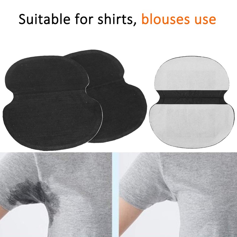 60 pieces underarm sweat pads for women and men, armpit