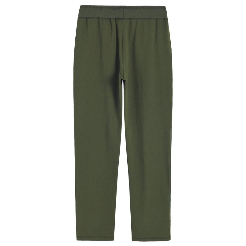 Weintee Women's Petite Cotton Sweatpants with Pockets M Army Green