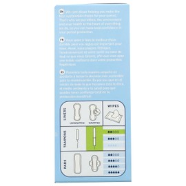 natracare Natracare Organic Cotton Tampons Regular Absorbency with Card Applicator, 1 Pack of 16 Tampons
