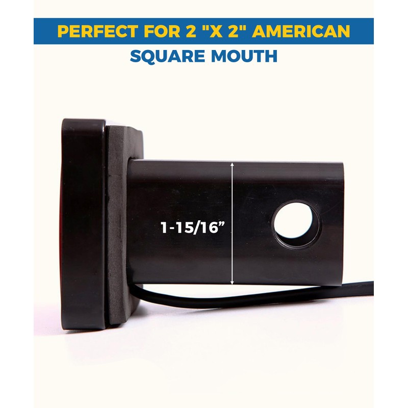 UBOG Trailer Hitch Covers,Hitch Light,Car Accessories Trailer Hitch Light,Square Tow