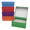 MTCbio R2781-A Hinged Freezer Box, 9 x 9, Assorted, Pack
