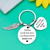 Brother Memorial Gifts Brother Keyring Gift for Women Men In