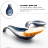 SHERCHPRY Spoon Holder for Kitchen Counter, Large Ceramic Spoon Holder,