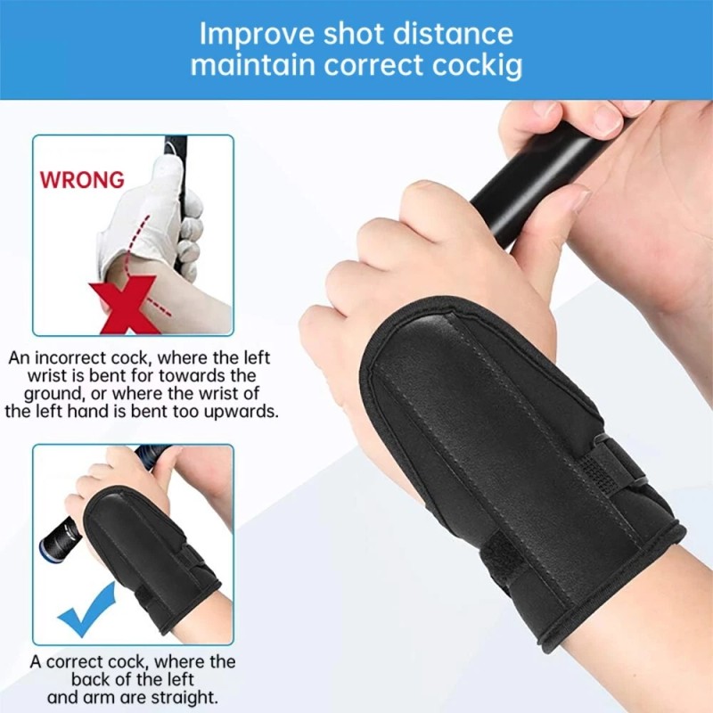 Unbranded Durable Golf Wrist Fixer, Swing Posture Corrector to Prevent