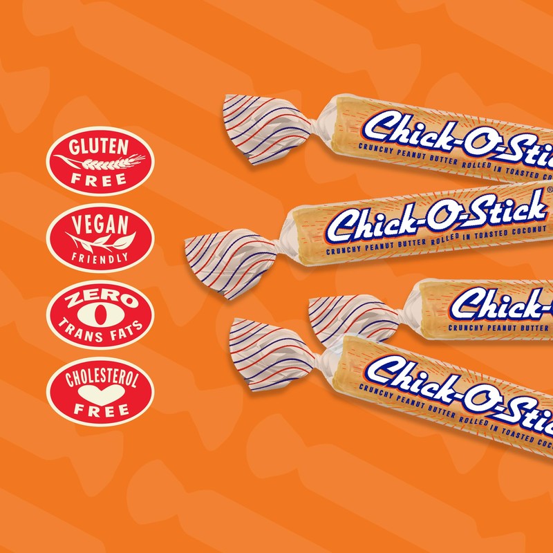 Chick-O-Stick Peanut Butter Coconut Candy 48 count 0.36oz