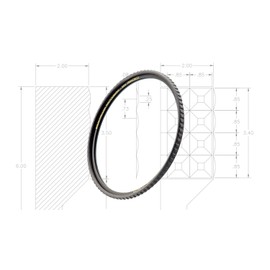 52mm X4 UV Filter for Camera Lenses - UV Protection Photography Filter with Lens Cloth - MRC16, Schott B270, Nano Coatings, Ultra-Slim, Weather-Sealed by Breakthrough Photography