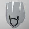 Lorababer Motorcycle Windshield Windscreen Shield Screen with Mounting Bracket Compatible