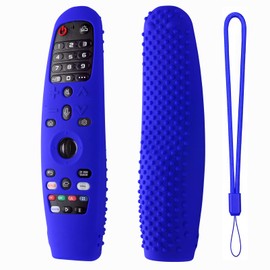 Funda de silicona para LG AN-MR600 / LG AN-MR650 / AN-MR18BA / AN-MR19BA LG AN-MR20GA Funda protectora de silicona con control remoto para LG Magic TV Remote Skin (azul)