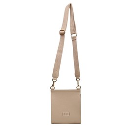 Alice Wheeler Bloomsbury Cross Body Bag in Stone