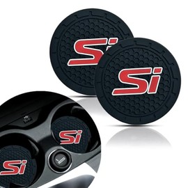 Car Cup Holder Coasters 2PCS 2.75 Inch Coasters for Honda Civic Accessories 11th Gen Sedan 2022 2023 2024 2025 Cup Holder