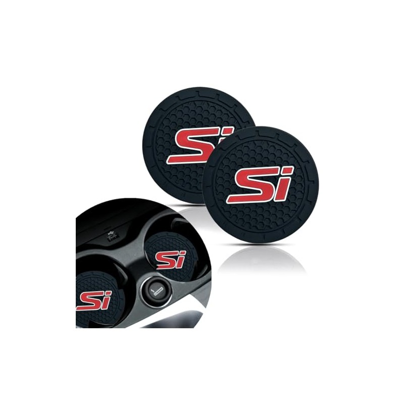 Car Cup Holder Coasters 2PCS 2.75 Inch Coasters for Honda