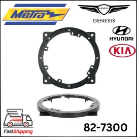 METRA 82-7300 /6", 6.5" & 6.75" SPEAKER ADAPTERS FOR 2010-20 HYUNDAI/KIA/GE
