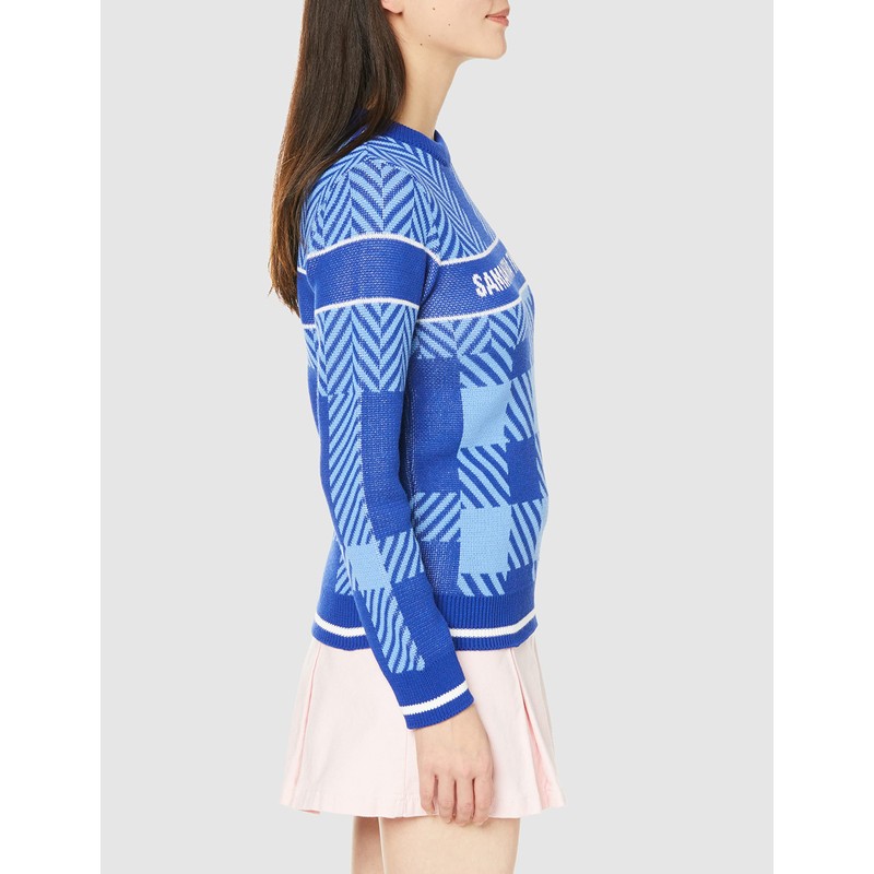 Samantha Thavasa Under 25 & Number 7 Women's Polo Sweater,