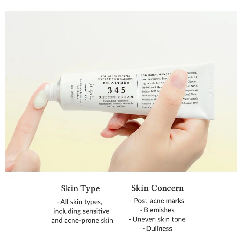 Dr Althea 345 Relief Cream 50ml Original