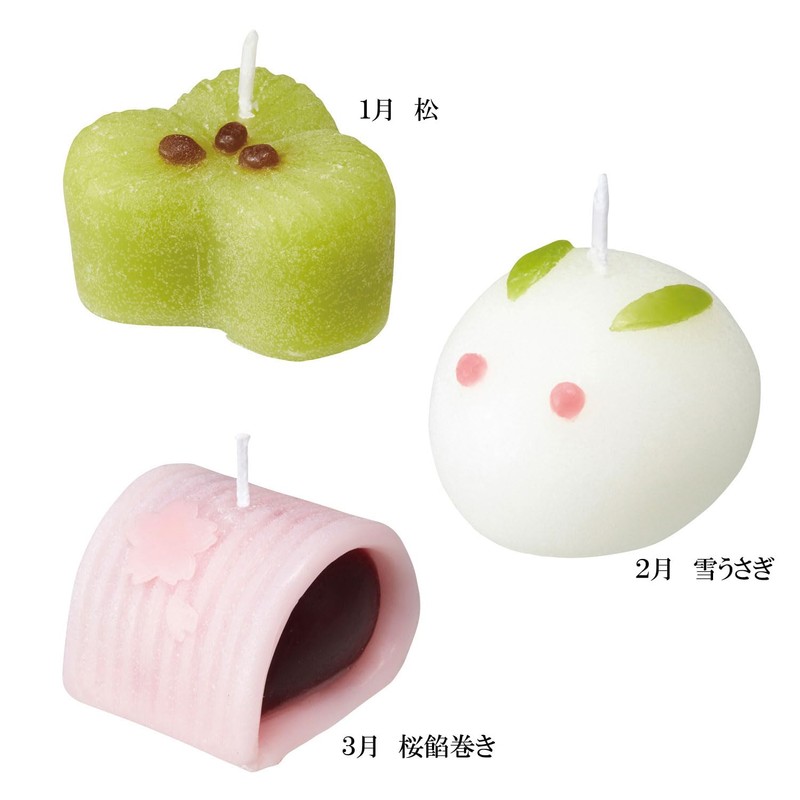 カメヤマ 和菓子づくしキャンドルギフトセット