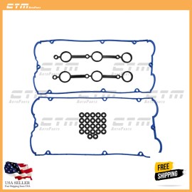 Aftermarket (Sold by CTM Auto) Valve Cover Gasket Fit 02-06 Kia Sorento 3.5L DOHC 24V G6CU