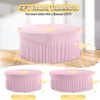 1 Pack Pink Round Tablecloth, Party Tablecloth for 5FT Round