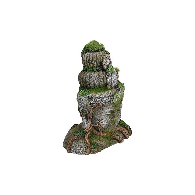 AB Tools Aquatic Aquarium Decor Moss Covered Head Small Fish
