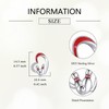 Bowling Earrings S925 Sterling Silver Bowling Stud Earrings for Women