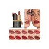 Set De Brillo Labial De Terciopelo Mate Y Antimanchas, 10