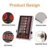 YOOYIST Kitchen Timers for Cooking – 6 Channel Commercial Kitchen