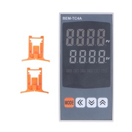BERM LED Display Smart Temperature Controller PID Adjustment Dual Output Thermostat 100‑240VAC