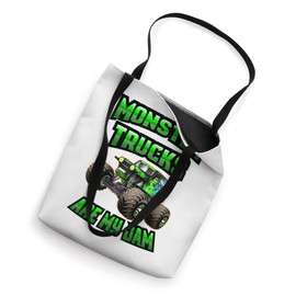 Vintage Monster Truck are My Jam, Truck Boys Birthday Tote Bag