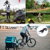 PIMXL 2 x Bicycle Trailer Coupling, 12.3 mm Bicycle Towing
