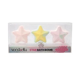 Very Bella Star Bath Bombs – Set of 3 Fizzy Bath Bombs for Kids Aged 6+ – Colourful, Star-Shaped Soaks for Fun & Relaxing Bath Time – Gentle, Kid-Friendly Formula – Great Gift or Pamper Treat