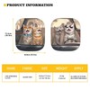 Knextrepoy Funny Cat Sun Shade for Car Windshield, 2 Pcs