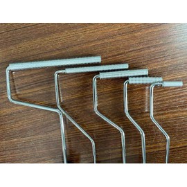 Fiberglass Roller Tools Kit, 5pcs Fiberglass Resin Laminating Bubble Roller Set for Tub Shower Bathtub Boat Repair 1" -2"-3"-4"-6" 5PCS fiberglass laminating roller Laminating Roller for composite