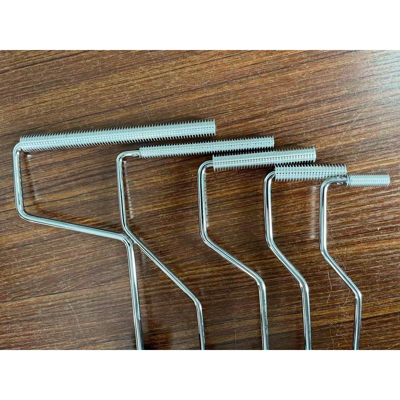 Fiberglass Roller Tools Kit, 5pcs Fiberglass Resin Laminating Bubble Roller