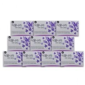 Plant Nara Soap Lavender Relaxing 100gx10ea 100% plant-derived cleansing ingredients Plant Nara Soap Lavender Relaxing 100gx10ea