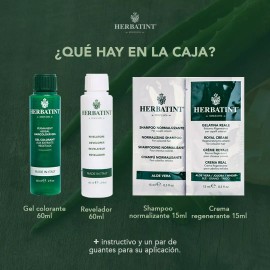 Herbatint 6n+6c Rubio Oscuro+castaño Oscuro Cenizo Pck 2pzas