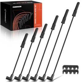 A-Premium - Juego de 6 cables de bujía de encendido compatibles con Dodge Grand Caravan Chrysler Town & Country Plymouth Grand Voyager 1996-2000