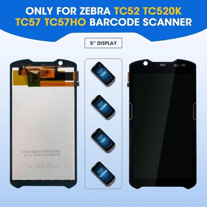 US Stock TC52 LCD Screen with Touch Digitizer for Zebra