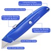 12 Pcs Box Cutters Retractable Heavy Duty, Aluminum Alloy Utility