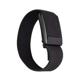 The Fresh Strap- Band Compatible with Whoop 4.0- Odor Resistant, Breathable Nylon Bands Compatible with the Whoop Bands- Easy to use and Perfect for Every Occasion (Onyx Black)
