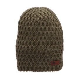 Sterntaler Boys Knitted Hat Textured Pattern Hat, dark green